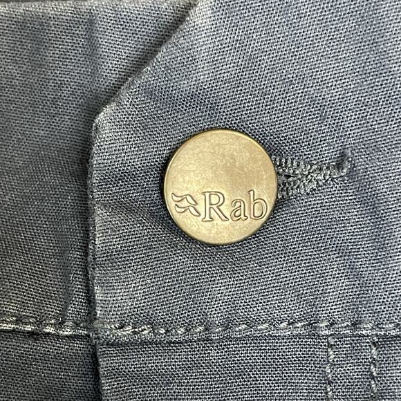 Rab Shorts Mens 36 Blue Performance Stretch Mid Rise Zipper Fly Hiking Outdoor - Picture 9 of 13
